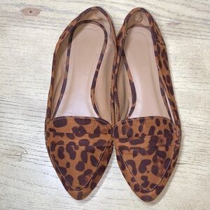 Chic Leopard Print Women's Loafers